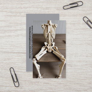 Orthopedic Surgeon Sitta Skeleton Visitkort