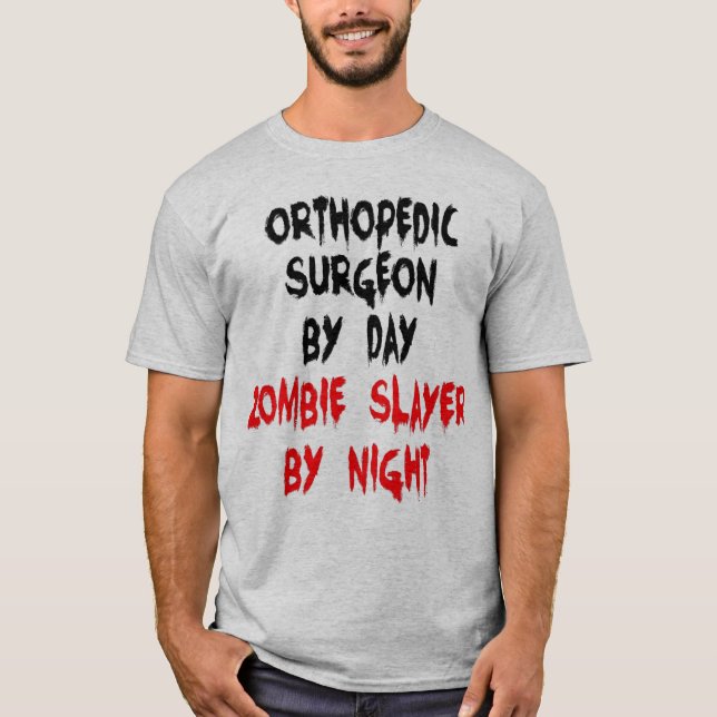 Orthopedic Surgeon Zombie-skämt Tröja (Framsida)