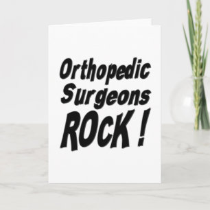 Orthopedic Surgeons Sten! Kort för hälsning