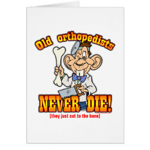 Orthopedists Hälsningskort