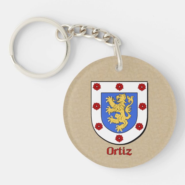 Ortiz Historical Shield med Flagga Mexiko (Framsidan)