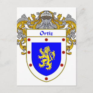 Ortiz Jackar av Arm (Mantled) Vykort