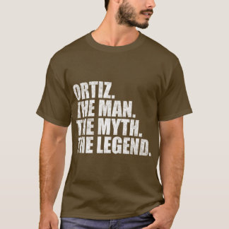 Ortiz Ortiz-familjen namn Ortiz efternamn Ortiz Su T Shirt