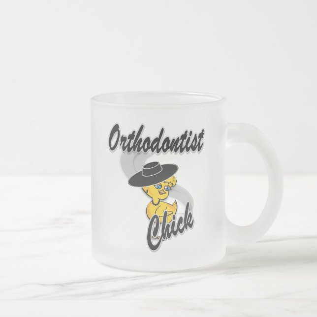 Ortodontist-Chick #4 Frostad Glasmugg (Höger)