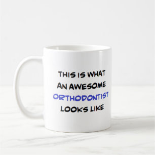ortodontist, fantastisk kaffemugg