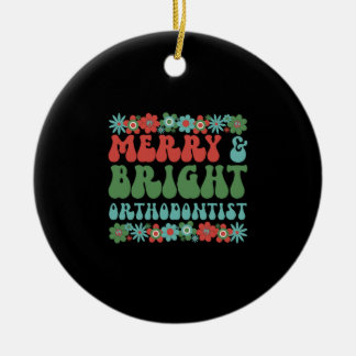 Ortodontist jul Orthodontic Julafton Gifts Julgransprydnad Keramik