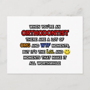 Ortodontist ... OMG WTF LOL Vykort