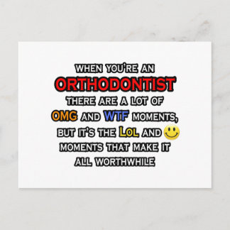 Ortodontist ... OMG WTF LOL Vykort