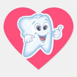 Ortodontist Orthodontics Orthodontry Hjärtformat Klistermärke