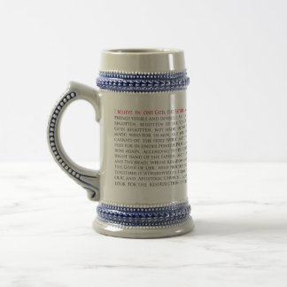 Ortodox Christian Nicene Creed 22oz Stein Sejdel