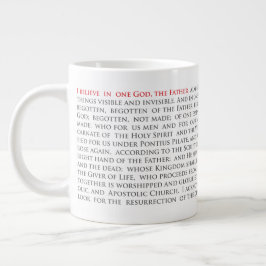 Ortodox Christian Nicene Creed Jumbo Mugg 20oz