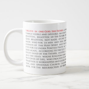 Ortodox Christian Nicene Creed Jumbo Mugg 20oz