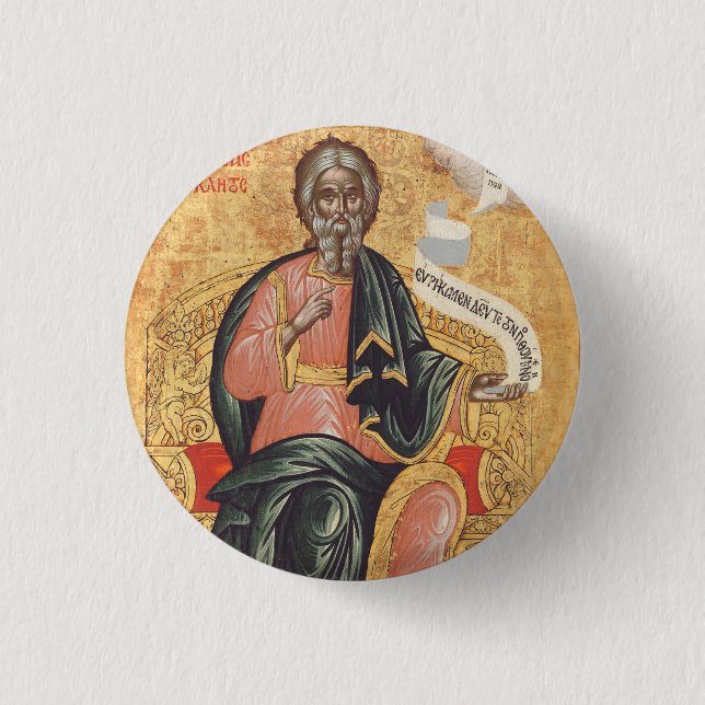 Ortodox ikon av aposteln Andreas Knapp (Framsida)