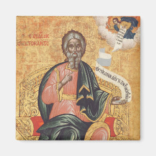 Ortodox ikon av aposteln Andreas Magnet