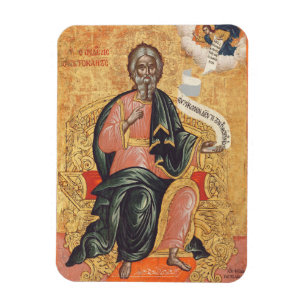 Ortodox ikon av aposteln Andreas Magnet
