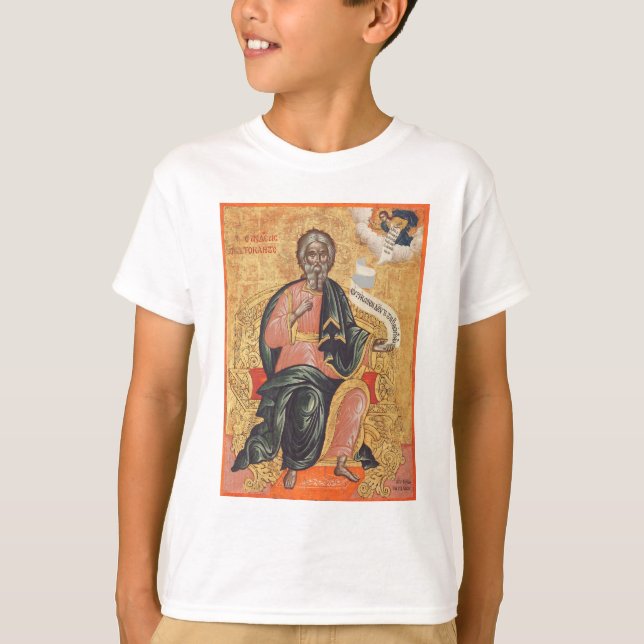Ortodox ikon av aposteln Andreas T Shirt (Framsida)