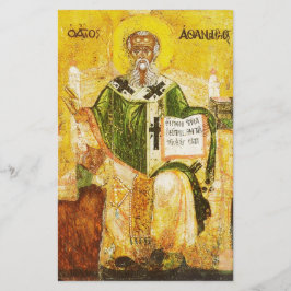 Ortodox ikon av Sankt Athanasius av Alexandria