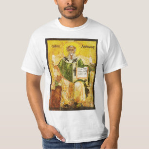 Ortodox ikon av Sankt Athanasius av Alexandria T Shirt