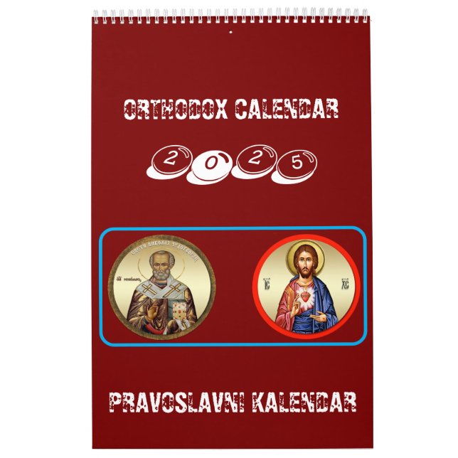 Ortodox kalender 2025 (Omslag)