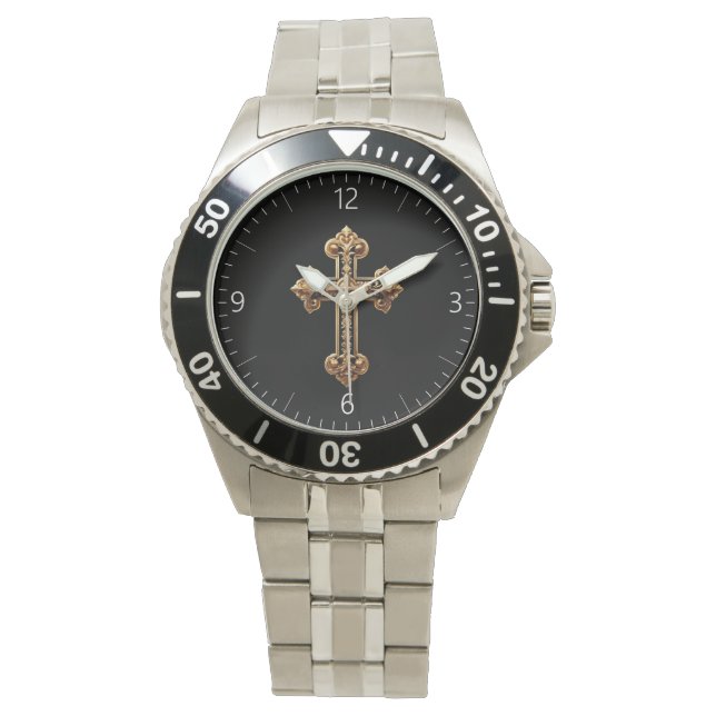 Ortodox kors armbandsur (Framsida)
