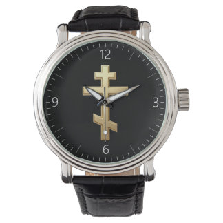 Ortodox kors armbandsur