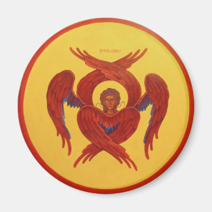 Ortodox symbol för Cherubim magnet