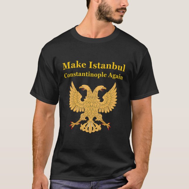 Ortodoxa kristna gör Istanbul Constantinopi Ag T Shirt (Framsida)
