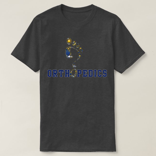 Ortopedicin ankel och fotkirurgi 3 t shirt (Design framsida)