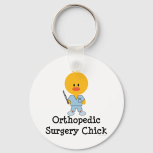 Ortopedisk kirurgichick Keychain Nyckelring