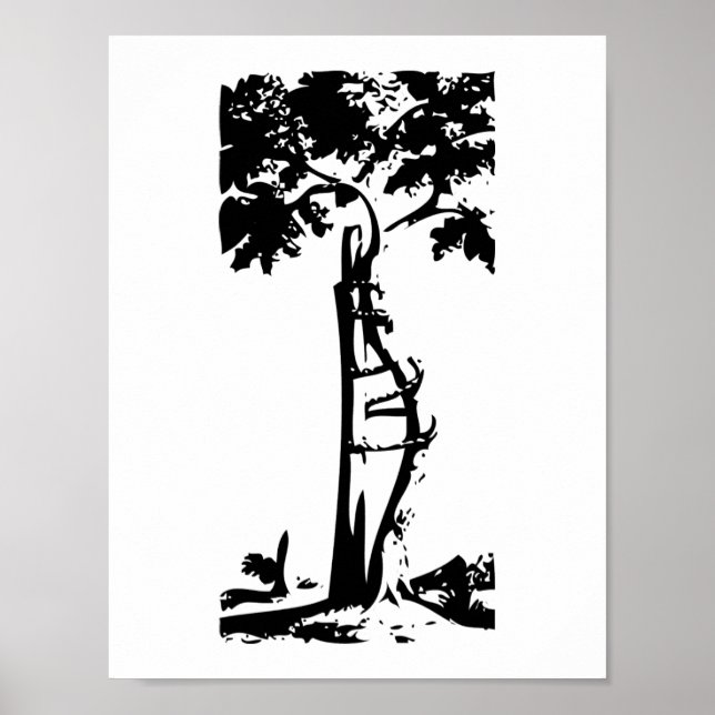 Ortopedisk krokig träd poster (Framsidan)