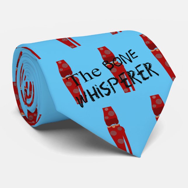 Ortopedisk läkare Surgeon Blue Tie Slips (Rullad)