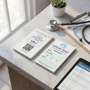 Ortopedisk Rehabklinik Modern Tidsbokning Visitkort
