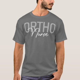 Ortopedisk sjukposition Ortho Nursing RN Nurse L T Shirt