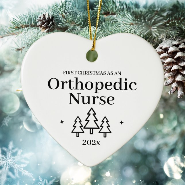 Ortopedisk sjuksköterska 2024 Jul Ornament (Orthopedic Nurse 2024 Christmas Ornament
)