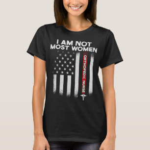 Ortopedisk sjuksköterska Mest kvinnor Ortho Nursin T Shirt