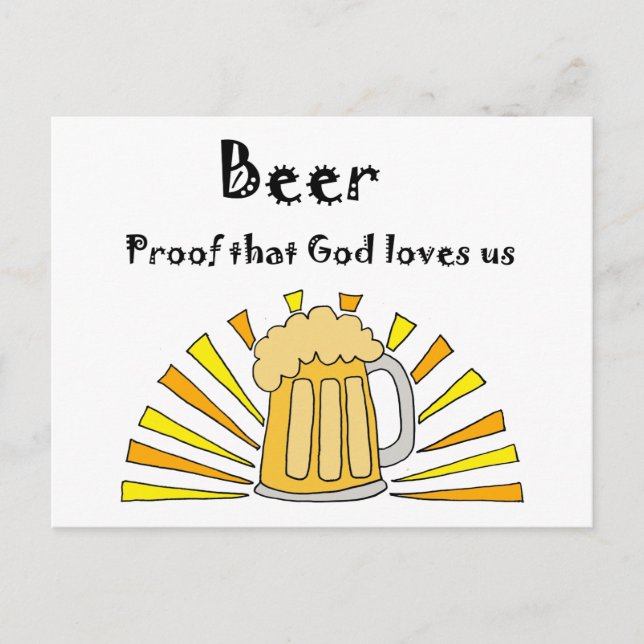 Örtorkarens Tecknad med Mugg och Sol Vykort (Framsida)