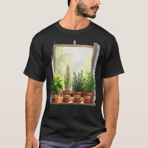 Örttorget på fönsterbrädan t shirt