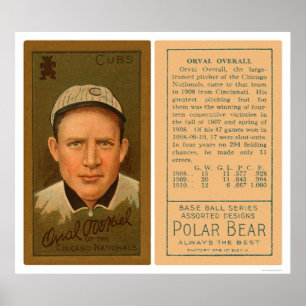 Orval total- ungebaseball 1911 poster
