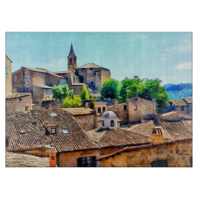 Orvieto Italien Hillside (Framsidan)