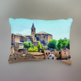 Orvieto Italien Hillside Prydnadskudde