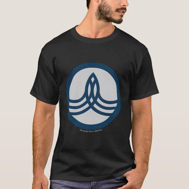 Orville Command Badge Lämnat Chest T Shirt (Framsida)