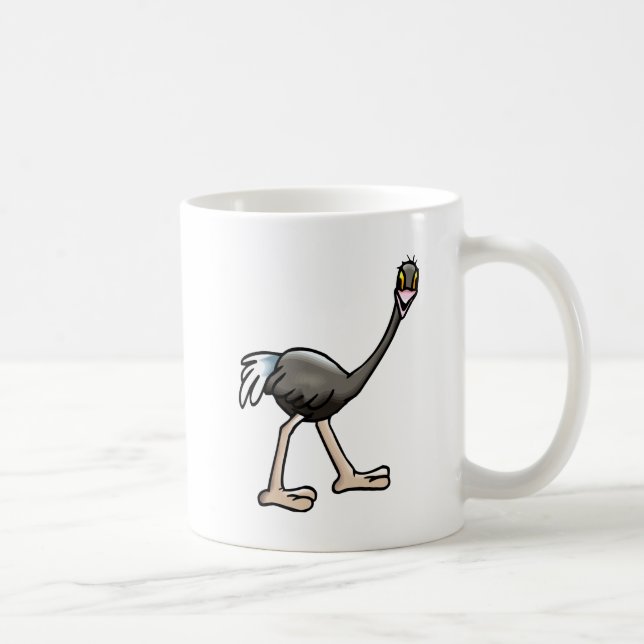 Orville Ostrich Kaffemugg (Höger)