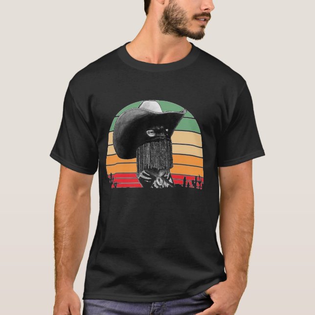 Orville Peck's Enigmatic Cowboy Vibes T-Shirt (Framsida)