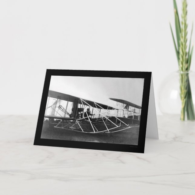 Orville Wright flygplan 1909 Kort (Framsida)