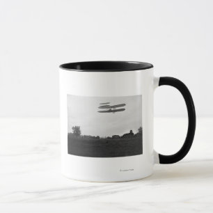 Orville Wright på flyg 41 på 60 fot - kick Mugg