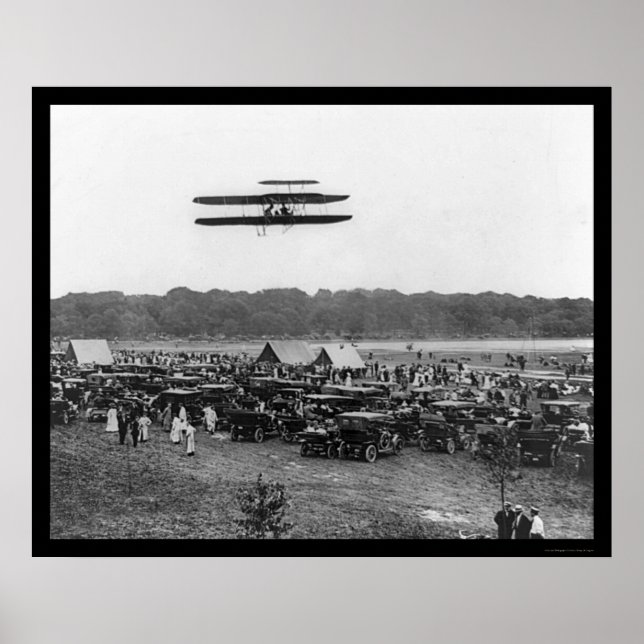 Orville Wright Record Flight 1909 Poster (Framsidan)