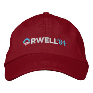 Orwell 1984 broderad keps