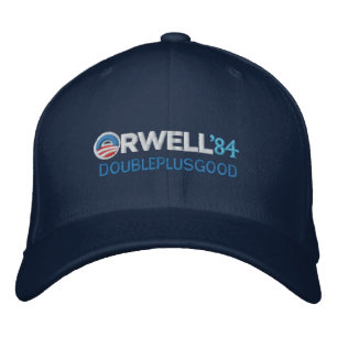 Orwell 1984 broderad keps