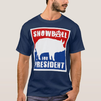 Orwell Animal Farm Snowball, president T Shirt