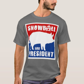 Orwell Animal Farm Snowball, president T Shirt